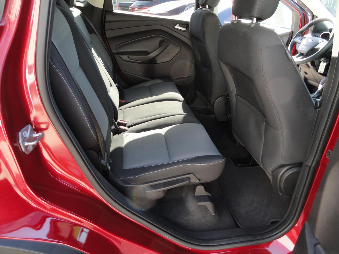 2018 Ruby Red Metallic /Greystone Ford Escape SE 4WD (1FMCU9GD1JU) with an 1.5L L4 DOHC 16V engine, 6A transmission, located at 827 W 26th Street, Erie, PA, 16508, (814) 455-3401, 42.105431, -80.090942 - Thanks for looking at our low mileage accident free one owner new vehicle trade. This is the SE model with all wheel drive, power drivers seat, Bluetooth and lots more including both keys and remotes, the owner's manuals and the original floor mats. A full service was just completed in our service d - Photo#33