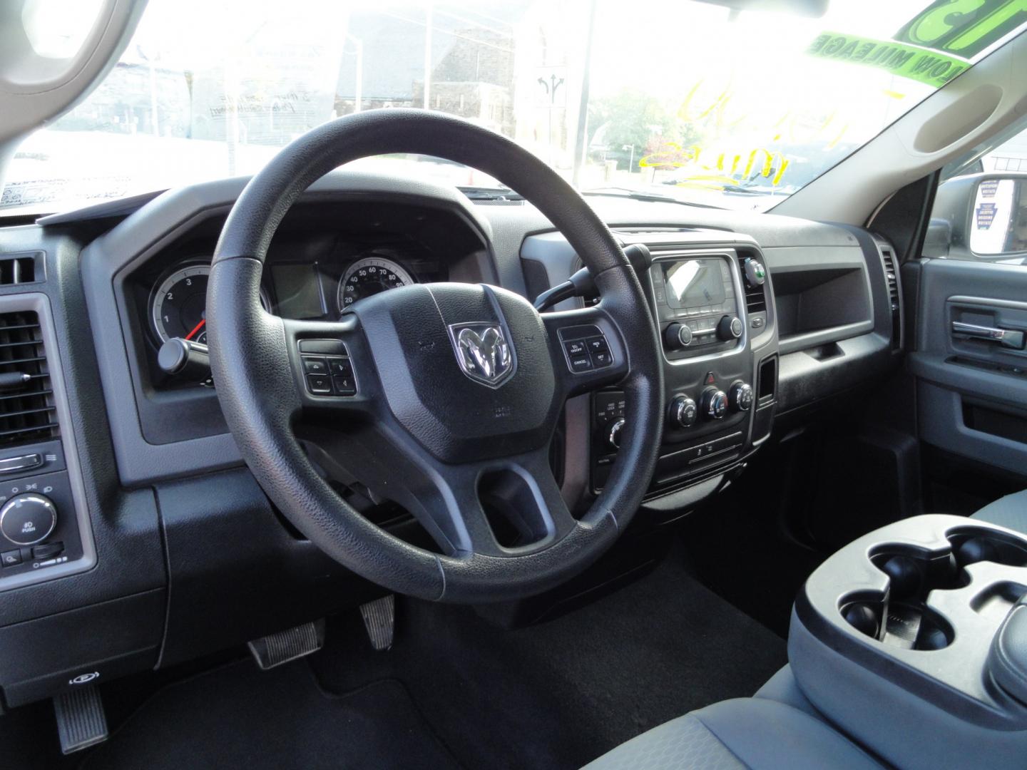 2013 Bright White /Greystone RAM 1500 Express Regular Cab SWB 4WD (3C6JR7AT0DG) with an 5.7L V8 OHV 16V engine, 6-Speed Automatic transmission, located at 827 W 26th Street, Erie, PA, 16508, (814) 455-3401, 42.105431, -80.090942 - Thanks for looking at our low mileage super clean recent Chevy trade in. This is the Express model 1500 with the Hemi V-8, four-wheel drive, remote entry and lots more. This is a super clean truck with a great exterior and like new interior and as you know these short bed pickups in this condition- Photo#10
