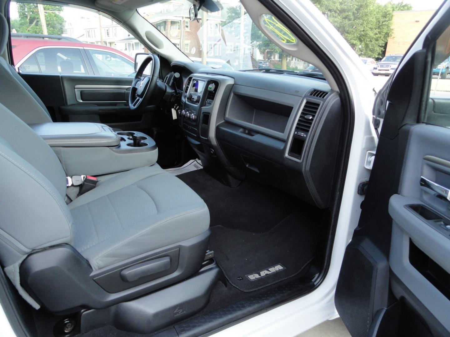 2013 Bright White /Greystone RAM 1500 Express Regular Cab SWB 4WD (3C6JR7AT0DG) with an 5.7L V8 OHV 16V engine, 6-Speed Automatic transmission, located at 827 W 26th Street, Erie, PA, 16508, (814) 455-3401, 42.105431, -80.090942 - Thanks for looking at our low mileage super clean recent Chevy trade in. This is the Express model 1500 with the Hemi V-8, four-wheel drive, remote entry and lots more. This is a super clean truck with a great exterior and like new interior and as you know these short bed pickups in this condition- Photo#33