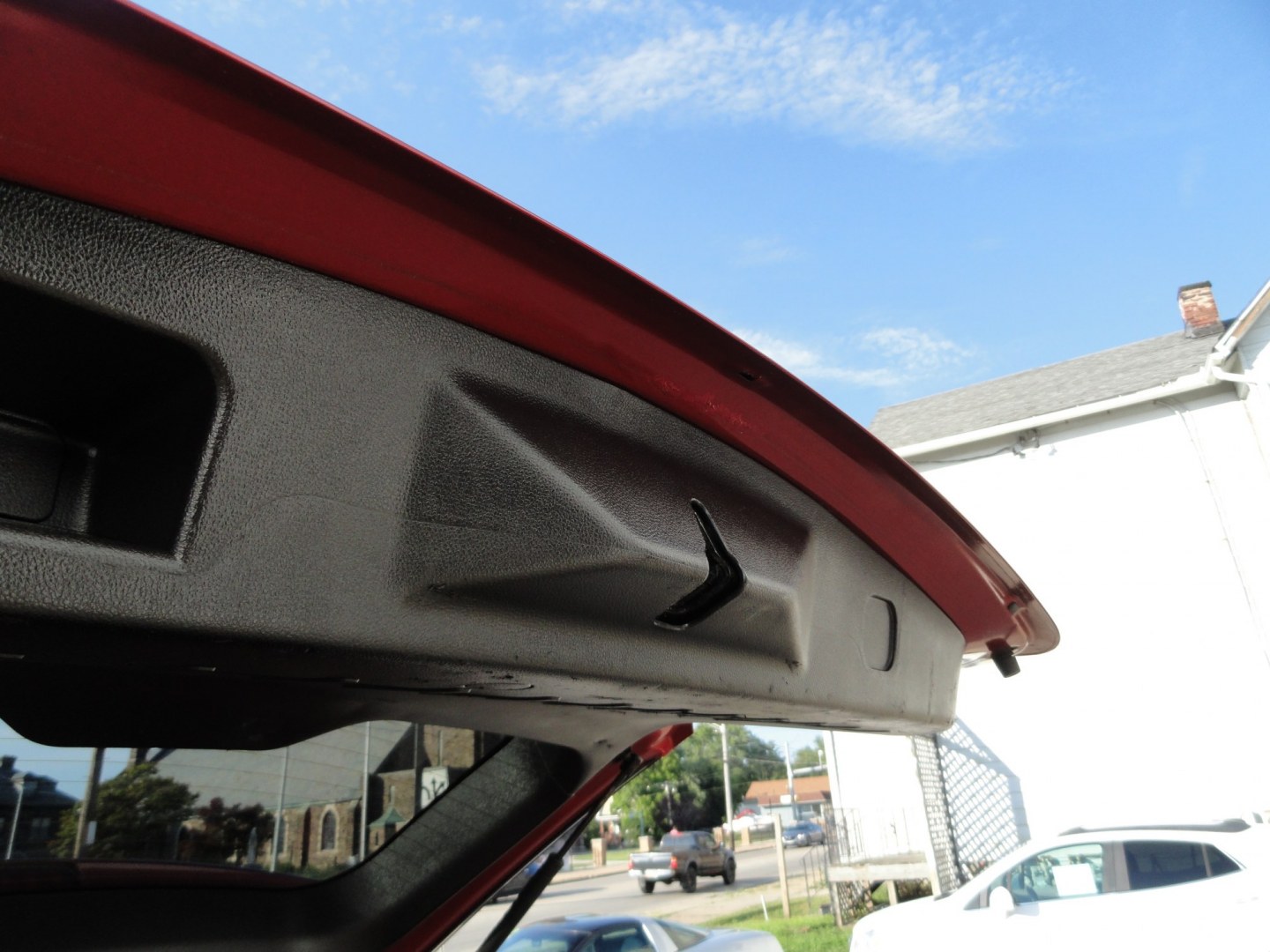 2014 Crystal Red Metallic /Greystone Chevrolet Equinox 1LT (2GNFLFEK8E6) with an 2.4L L4 DOHC 16V FFV engine, 6-Speed Automatic transmission, located at 827 W 26th Street, Erie, PA, 16508, (814) 455-3401, 42.105431, -80.090942 - Thanks for looking at our super clean rust-free new Ford trade. This is the LT model with all wheel drive, power seat. power sunroof, back up camera and lots more. A full service was just completed in our service department with new Pa state and emissions inspection plus a lube oil and filter change- Photo#29