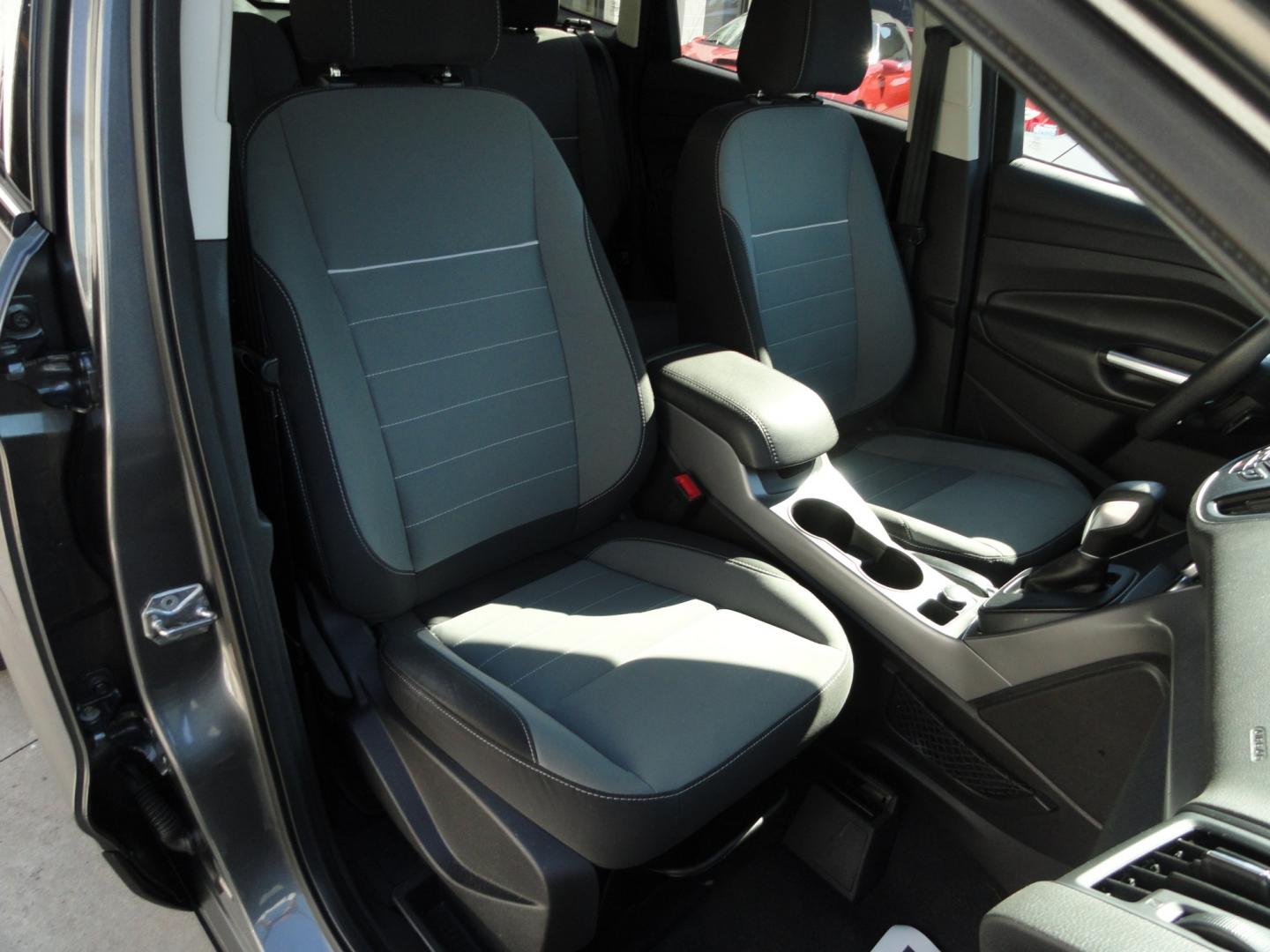 2014 Sterling Gray Metallic /Greystone Ford Escape SE 4WD (1FMCU9GX6EU) with an 1.6L L4 DOHC 16V engine, 6-Speed Automatic transmission, located at 827 W 26th Street, Erie, PA, 16508, (814) 455-3401, 42.105431, -80.090942 - Thanks for looking at our low mileage one owner accident-free recent arrival. This is the SE model with four-wheel drive, power seat, back up camera, Bluetooth, both keys and remotes, the owner's manuals and the factory floor mats. A complete service was just done in our service department and it's- Photo#33