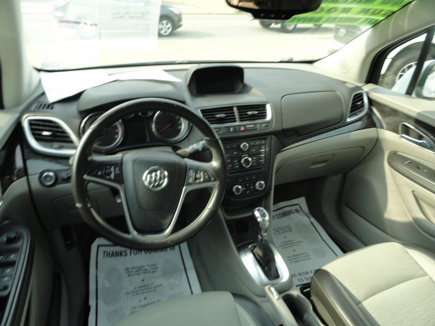 2016 While Pearl Tricoat /Titanium Buick Encore Convenience AWD (KL4CJFSB8GB) with an 1.4L L4 DOHC 16V TURBO engine, 6-Speed Automatic transmission, located at 827 W 26th Street, Erie, PA, 16508, (814) 455-3401, 42.105431, -80.090942- Photo#7