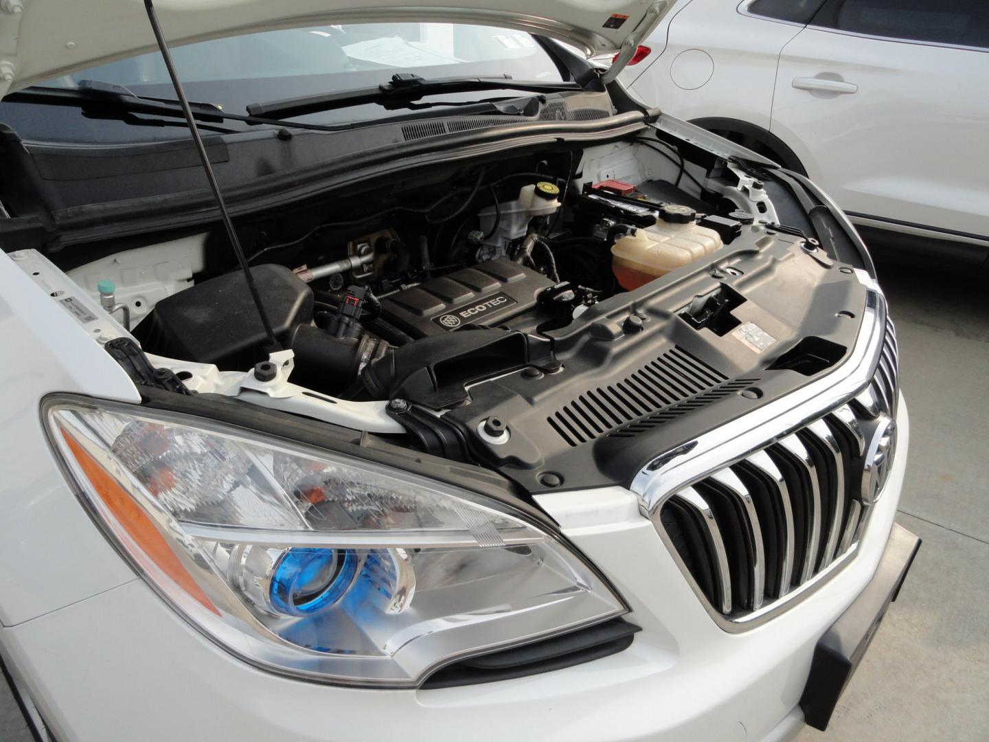 2016 While Pearl Tricoat /Titanium Buick Encore Convenience AWD (KL4CJFSB8GB) with an 1.4L L4 DOHC 16V TURBO engine, 6-Speed Automatic transmission, located at 827 W 26th Street, Erie, PA, 16508, (814) 455-3401, 42.105431, -80.090942- Photo#40