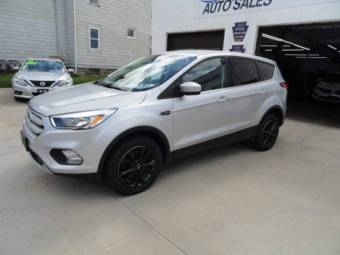 2019 Ingot Silver Metallic /Greystone Ford Escape SE 4WD (1FMCU9GDXKU) with an 1.5L L4 DOHC 16V engine, 6-Speed Automatic transmission, located at 827 W 26th Street, Erie, PA, 16508, (814) 455-3401, 42.105431, -80.090942 - Thanks for looking at our low mileage two owner accident-free recent arrival. This is the SE model with four-wheel drive, remote start, keyless entry, push button start, back up camera and lots more. A full service was just completed in our service department with new Pa state and emissions inspecti- Photo#6