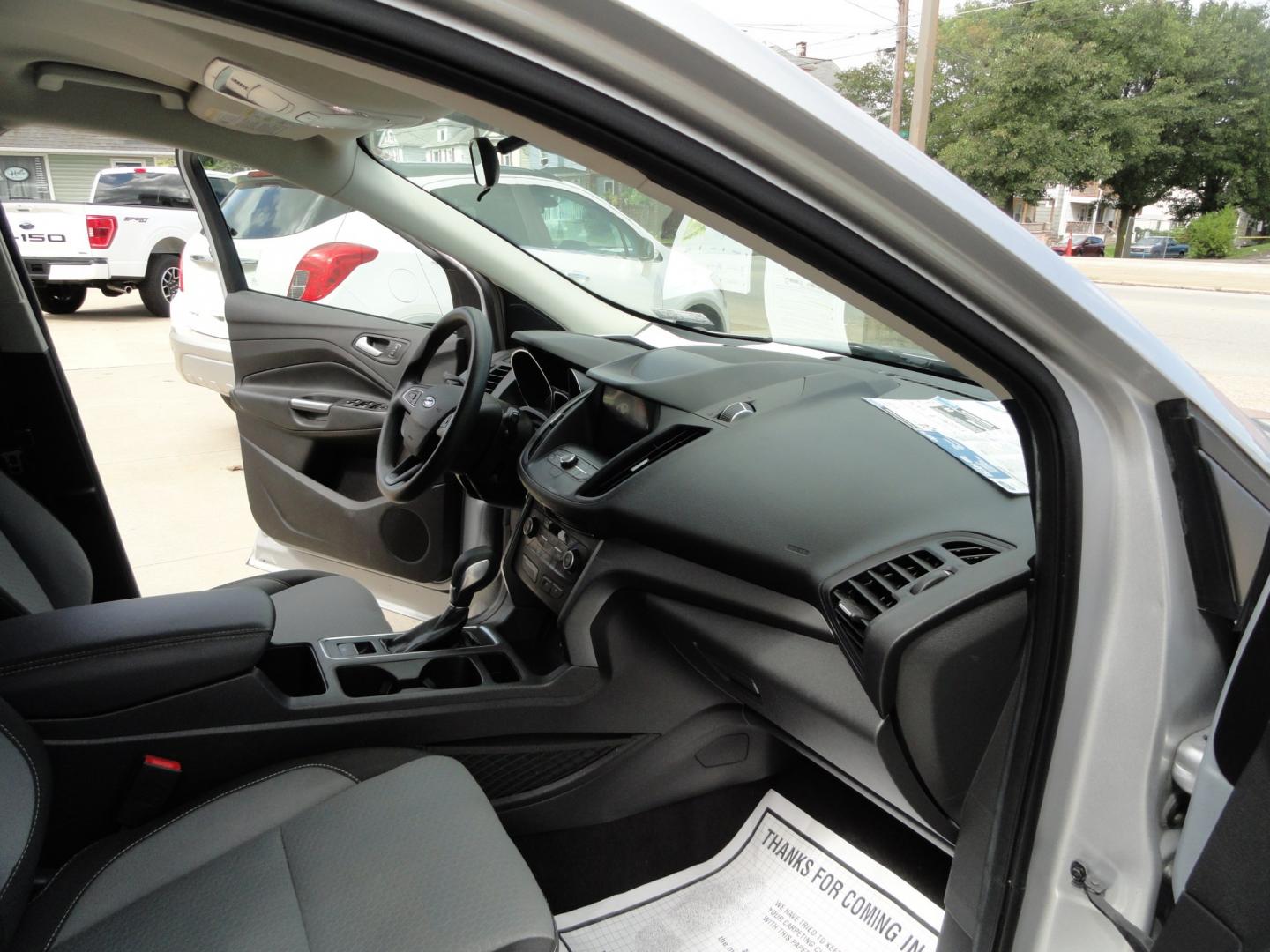 2019 Ingot Silver Metallic /Greystone Ford Escape SE 4WD (1FMCU9GDXKU) with an 1.5L L4 DOHC 16V engine, 6-Speed Automatic transmission, located at 827 W 26th Street, Erie, PA, 16508, (814) 455-3401, 42.105431, -80.090942 - Thanks for looking at our low mileage two owner accident-free recent arrival. This is the SE model with four-wheel drive, remote start, keyless entry, push button start, back up camera and lots more. A full service was just completed in our service department with new Pa state and emissions inspecti- Photo#38