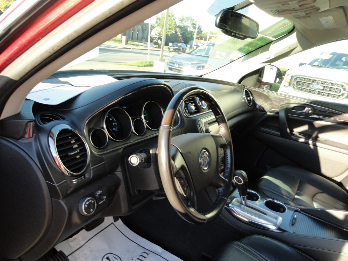 2017 Crismon Red metallic /Jet Black Buick Enclave Leather AWD (5GAKVBKD9HJ) with an 3.6L V6 DOHC 24V engine, 6-Speed Automatic transmission, located at 827 W 26th Street, Erie, PA, 16508, (814) 455-3401, 42.105431, -80.090942 - Thanks for looking at our super clan rust free new arrival. This is the Enclave model with all wheel drive, power heated seats, power sunroof, remote start, passive entry, remote start,blind spot monitor Bluetooth, back up camera and lots more. A full service was just completed in in our service dep- Photo#15