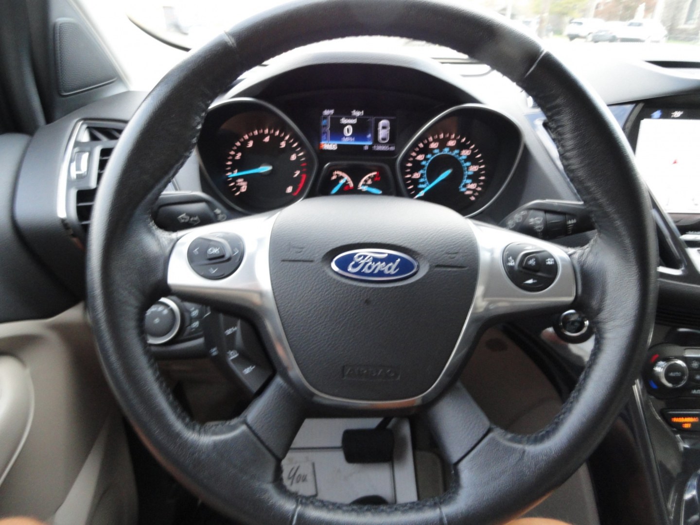 2016 White Platinum Metallic /Tan Ford Escape Titanium 4WD (1FMCU9J92GU) with an 2.0L L4 DOHC 16V engine, 6-Speed Automatic transmission, located at 827 W 26th Street, Erie, PA, 16508, (814) 455-3401, 42.105431, -80.090942 - Thanks for looking at our super clean two owner accident-free recent arrival. This is the Titanium model with four-wheel drive and pretty much has all the options that were available in the 2016 model year. A full service was just completed in our service department with new Pa state and emissions i- Photo#17
