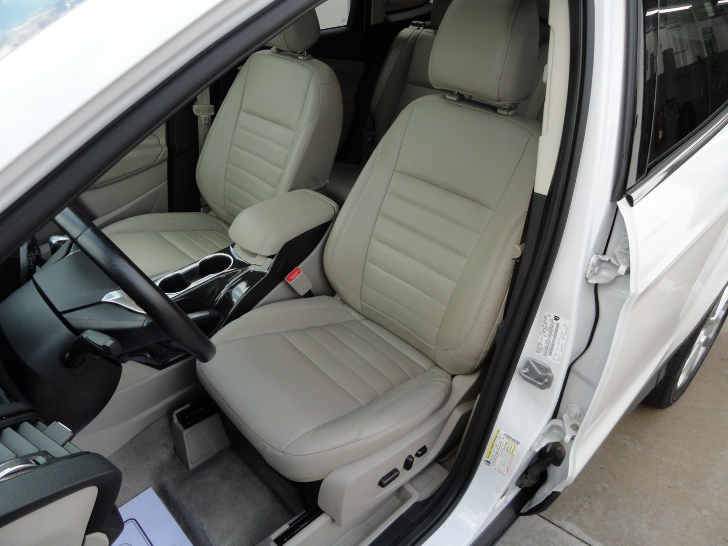 2016 White Platinum Metallic /Tan Ford Escape Titanium 4WD (1FMCU9J92GU) with an 2.0L L4 DOHC 16V engine, 6-Speed Automatic transmission, located at 827 W 26th Street, Erie, PA, 16508, (814) 455-3401, 42.105431, -80.090942 - Thanks for looking at our super clean two owner accident-free recent arrival. This is the Titanium model with four-wheel drive and pretty much has all the options that were available in the 2016 model year. A full service was just completed in our service department with new Pa state and emissions i- Photo#25