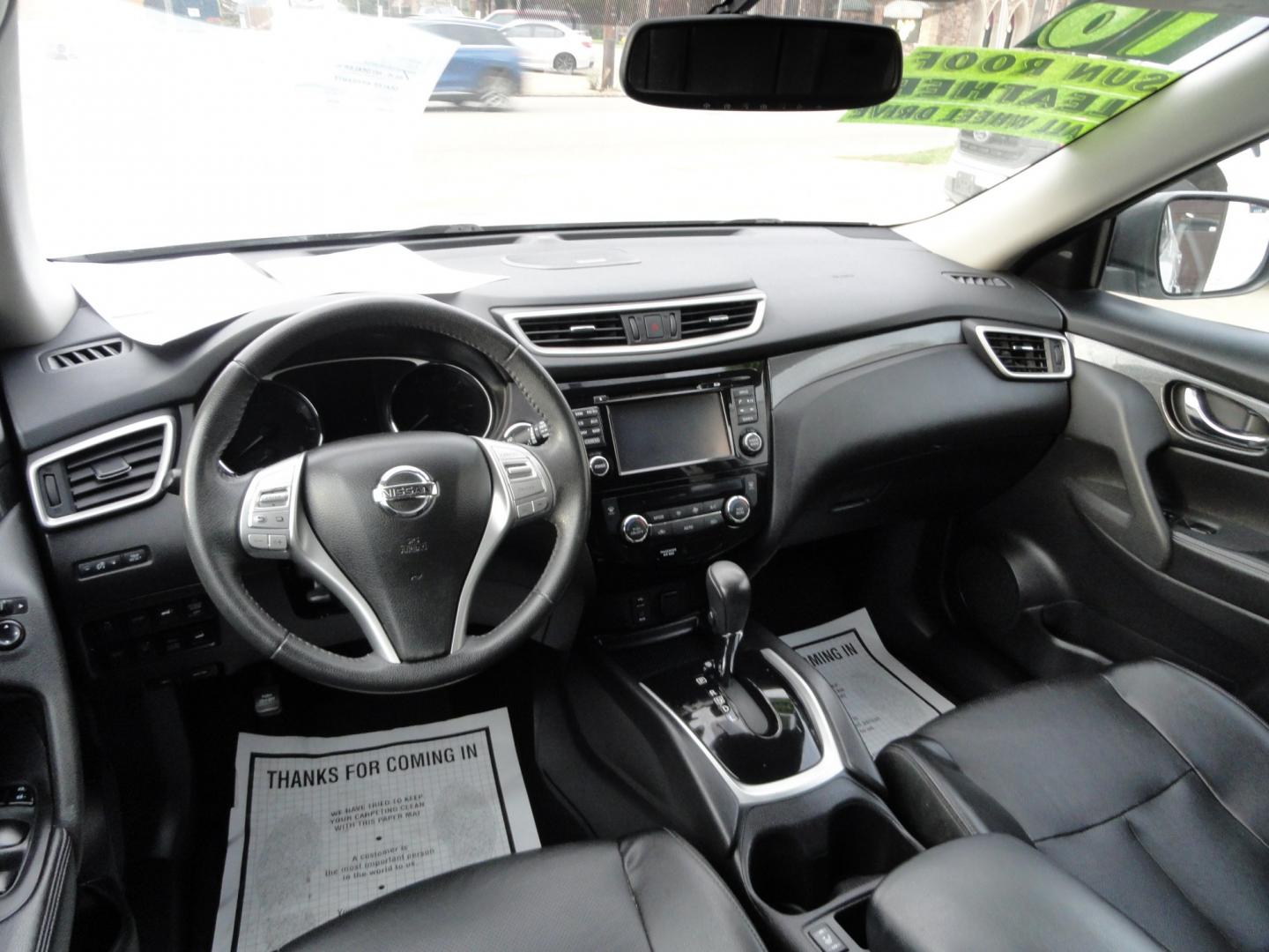 2016 Brilliant Silver Metallic /Jet Black Nissan Rogue SL AWD (5N1AT2MV7GC) with an 2.5L L4 DOHC 16V engine, CVT transmission, located at 827 W 26th Street, Erie, PA, 16508, (814) 455-3401, 42.105431, -80.090942 - Thanks for looking at our two-owner accident-free recent arrival. This is the SL model all-wheel drive with just about every item that was available in the 2016 model year and yes, I know it has a few miles but it's in like new condition and the engine was just recently replace with one that has onl- Photo#10