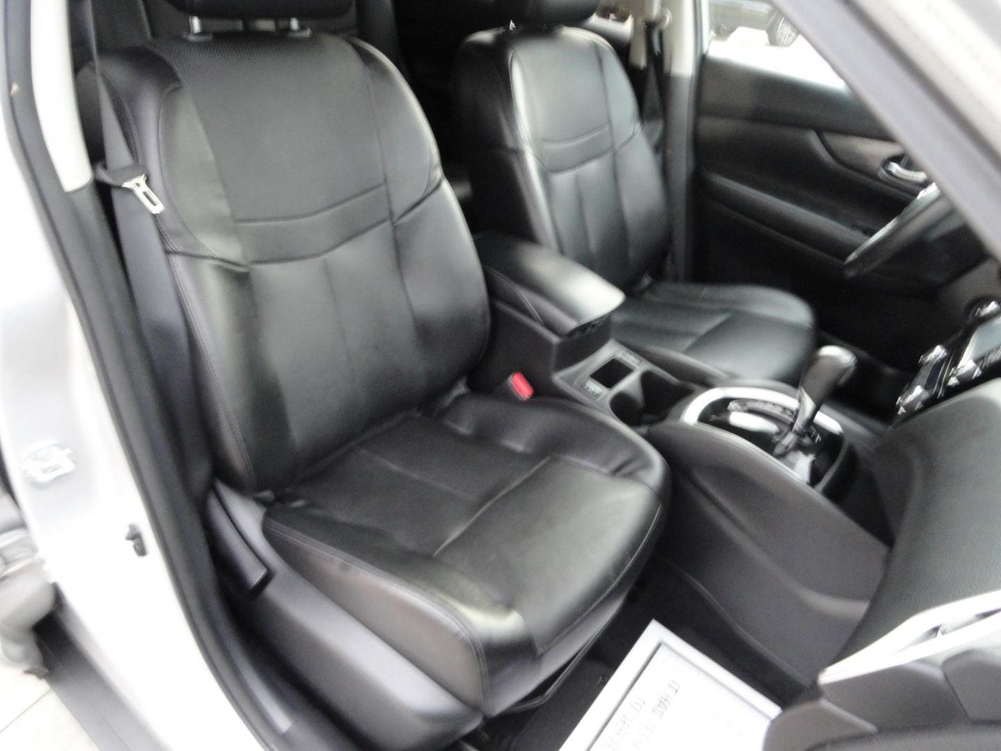 2016 Brilliant Silver Metallic /Jet Black Nissan Rogue SL AWD (5N1AT2MV7GC) with an 2.5L L4 DOHC 16V engine, CVT transmission, located at 827 W 26th Street, Erie, PA, 16508, (814) 455-3401, 42.105431, -80.090942 - Thanks for looking at our two-owner accident-free recent arrival. This is the SL model all-wheel drive with just about every item that was available in the 2016 model year and yes, I know it has a few miles but it's in like new condition and the engine was just recently replace with one that has onl- Photo#39