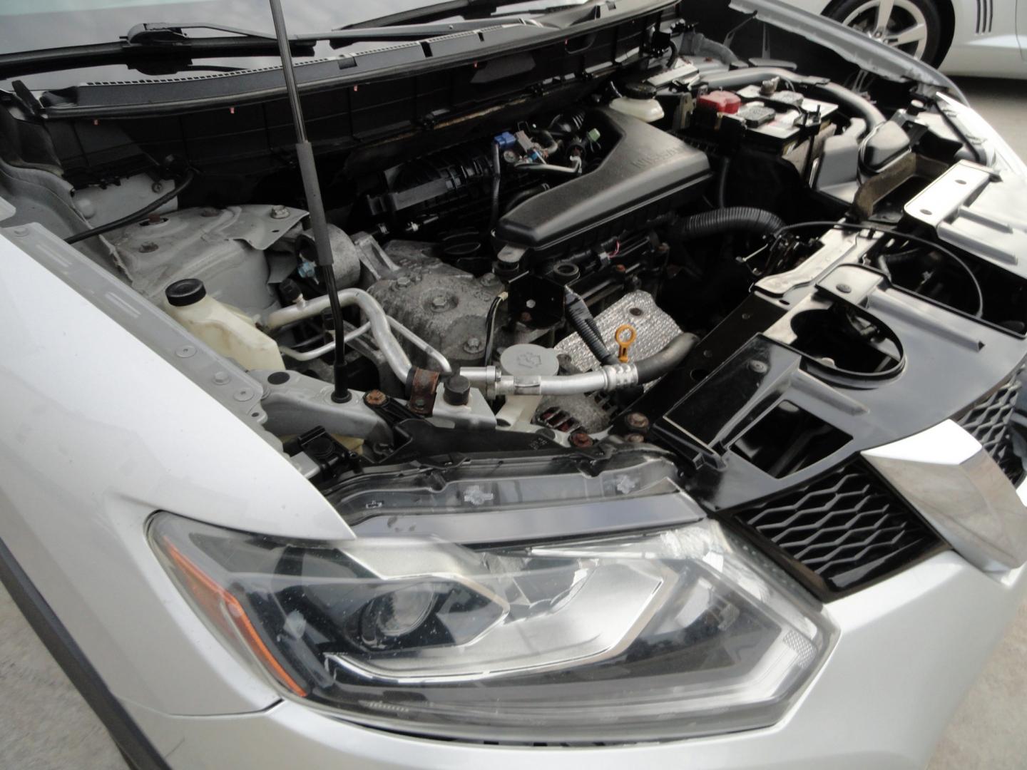 2016 Brilliant Silver Metallic /Jet Black Nissan Rogue SL AWD (5N1AT2MV7GC) with an 2.5L L4 DOHC 16V engine, CVT transmission, located at 827 W 26th Street, Erie, PA, 16508, (814) 455-3401, 42.105431, -80.090942 - Thanks for looking at our two-owner accident-free recent arrival. This is the SL model all-wheel drive with just about every item that was available in the 2016 model year and yes, I know it has a few miles but it's in like new condition and the engine was just recently replace with one that has onl- Photo#42