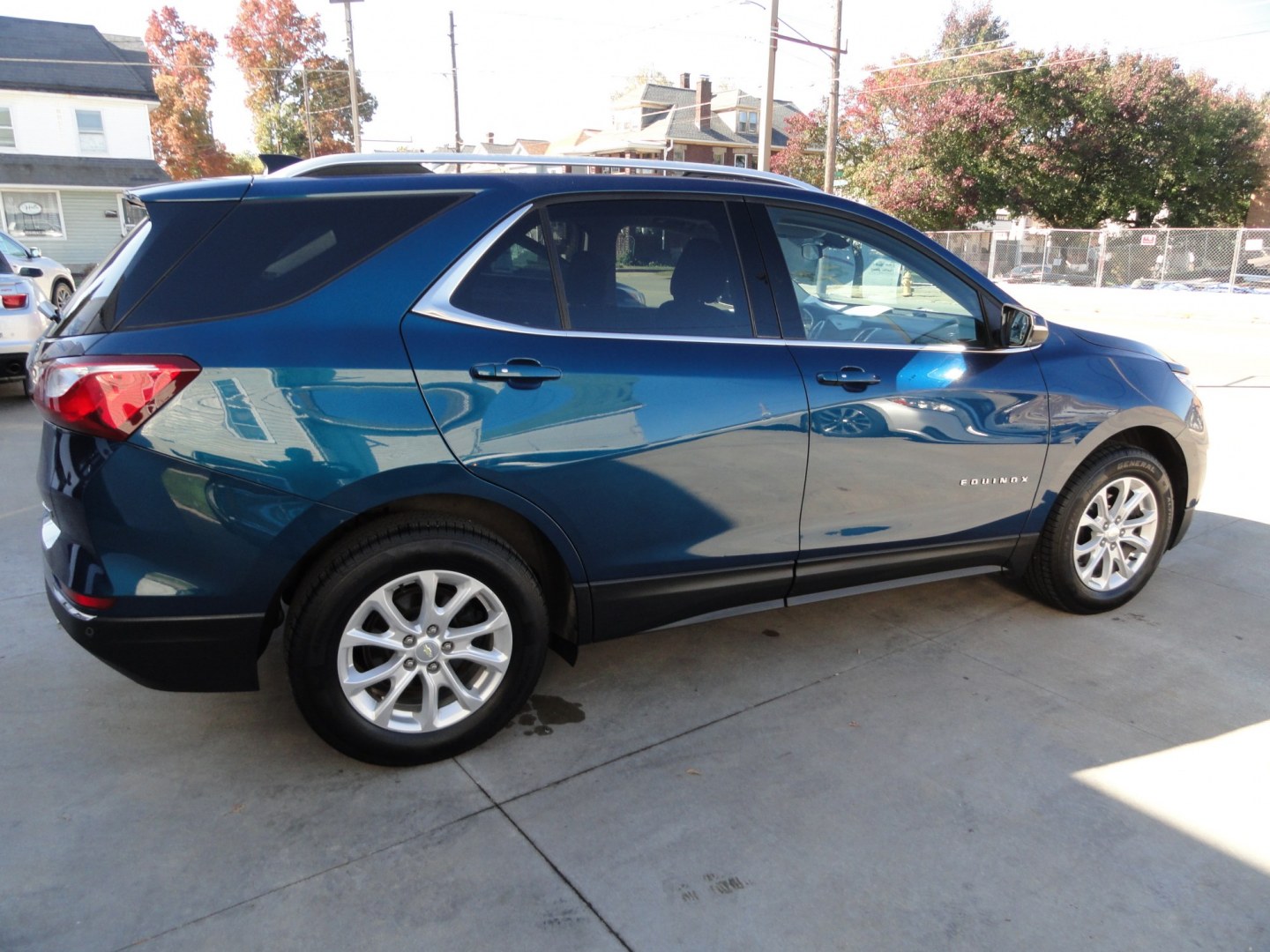 2019 Pacific Blue metallic /Medium Ash Gray Chevrolet Equinox LT AWD (3GNAXUEV3KL) with an 1.5L L4 DOHC 16V TURBO engine, 6-Speed Automatic transmission, located at 827 W 26th Street, Erie, PA, 16508, (814) 455-3401, 42.105431, -80.090942 - Thanks for looking at our ONE owner accident and rust-free super clean local trade in. This is the LT model with all wheel drive, power drivers seat, keyless entry with push button start, remote start, heated seats, back up camera, navigation, panoramic sunroof, blind spot monitor and lots more plus- Photo#3