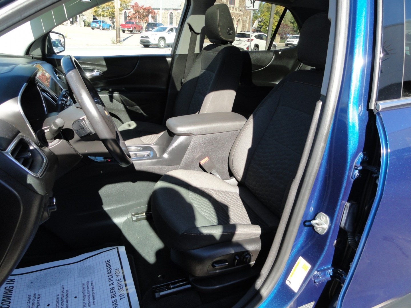 2019 Pacific Blue metallic /Medium Ash Gray Chevrolet Equinox LT AWD (3GNAXUEV3KL) with an 1.5L L4 DOHC 16V TURBO engine, 6-Speed Automatic transmission, located at 827 W 26th Street, Erie, PA, 16508, (814) 455-3401, 42.105431, -80.090942 - Thanks for looking at our ONE owner accident and rust-free super clean local trade in. This is the LT model with all wheel drive, power drivers seat, keyless entry with push button start, remote start, heated seats, back up camera, navigation, panoramic sunroof, blind spot monitor and lots more plus- Photo#26