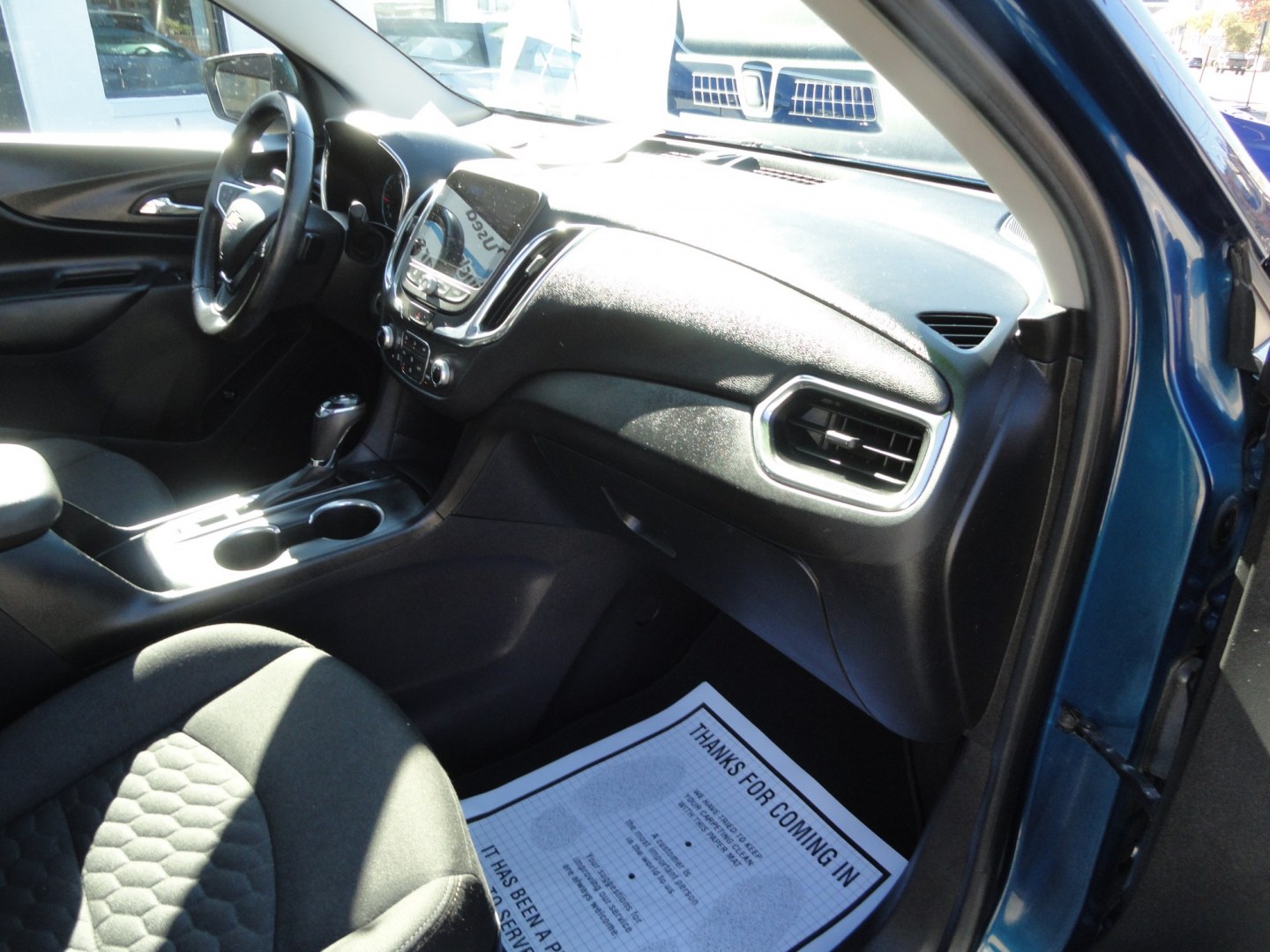 2019 Pacific Blue metallic /Medium Ash Gray Chevrolet Equinox LT AWD (3GNAXUEV3KL) with an 1.5L L4 DOHC 16V TURBO engine, 6-Speed Automatic transmission, located at 827 W 26th Street, Erie, PA, 16508, (814) 455-3401, 42.105431, -80.090942 - Thanks for looking at our ONE owner accident and rust-free super clean local trade in. This is the LT model with all wheel drive, power drivers seat, keyless entry with push button start, remote start, heated seats, back up camera, navigation, panoramic sunroof, blind spot monitor and lots more plus- Photo#42