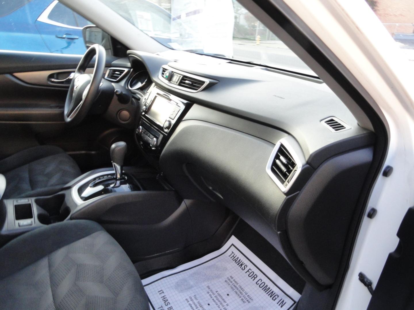 2015 Glacier white /Jet Black Nissan Rogue SV AWD (5N1AT2MVXFC) with an 2.5L L4 DOHC 16V engine, Continuously Variable Transmission transmission, located at 827 W 26th Street, Erie, PA, 16508, (814) 455-3401, 42.105431, -80.090942 - Thanks for looking at our super clean accident and rust-free new vehicle trade. This is the SV all-wheel drive model with lots of options plus it also comes with a spotless exterior as well as a like new nonsmoker interior. A full service was just completed in our service department plus it comes wi- Photo#35